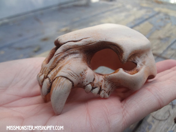 BJD SABERTOOTH SKULL MASK- DIY