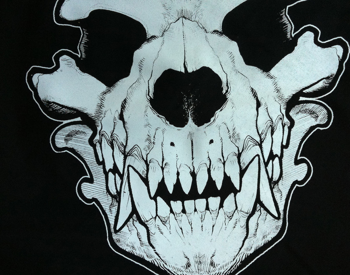WEREWOLF SKULL BANDANNA- ORDER VIA LINK – missmonster