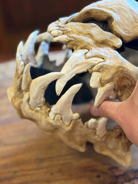 TEPHRA BRUTE FINISHED MASK- READY TO SHIP