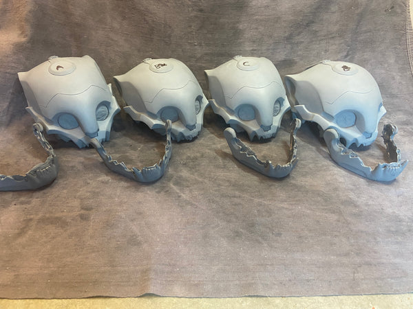 MISCAST SPACE CAT HELMET BLANK KIT- READY TO SHIP- DISCOUNTED