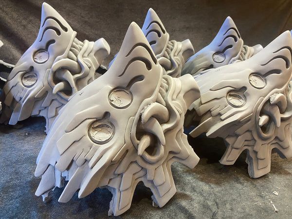 RADIANT BEAST BLANK MASK CAST- READY TO SHIP