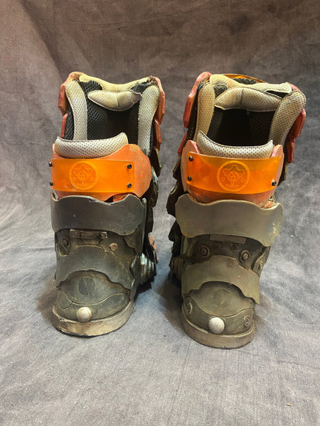 CYBER ROBOT BOOT COVERS ( NEED REPAIR)