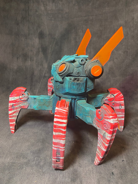 SPIDER TANK- MODDED NERF REMOTE CONTROLLED WALKING TOY