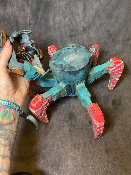 SPIDER TANK- MODDED NERF REMOTE CONTROLLED WALKING TOY