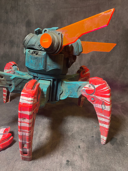 SPIDER TANK- MODDED NERF REMOTE CONTROLLED WALKING TOY