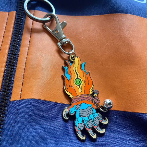 LUCKY MONSTER PAW GLOWING EYE CHARM ( LOOSE CLIP )