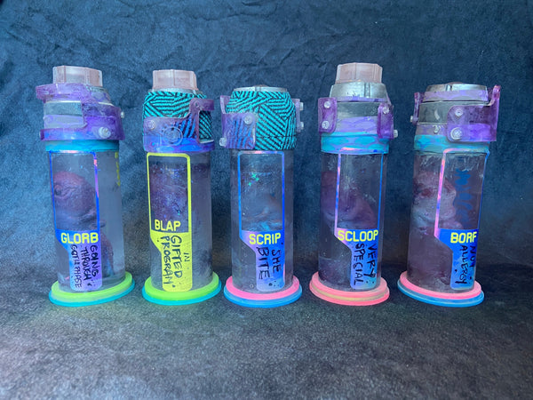 SQUIP SPAWN SPECIMEN GLITTER BOTTLES