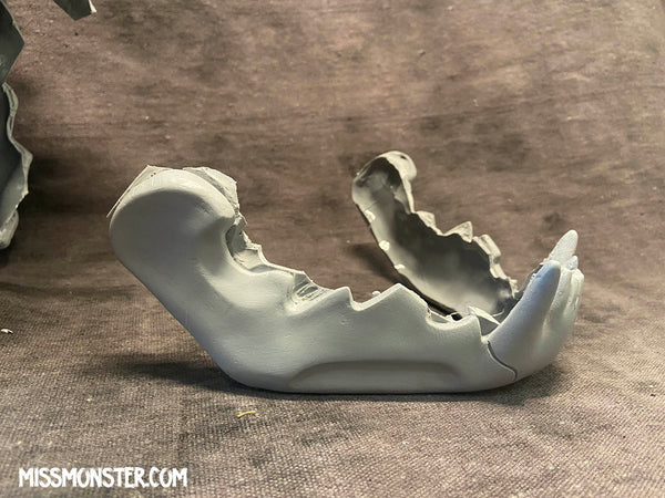 MISCAST SPACE CAT HELMET BLANK KIT- READY TO SHIP- DISCOUNTED