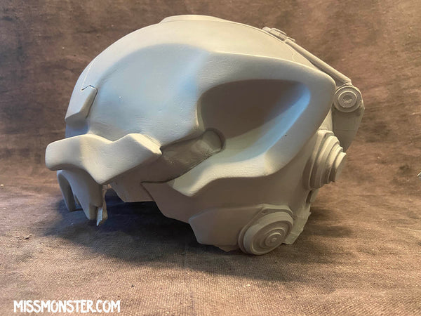 MISCAST SPACE CAT HELMET BLANK KIT- READY TO SHIP- DISCOUNTED