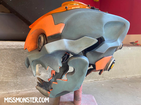 MISCAST SPACE CAT HELMET BLANK KIT- READY TO SHIP- DISCOUNTED