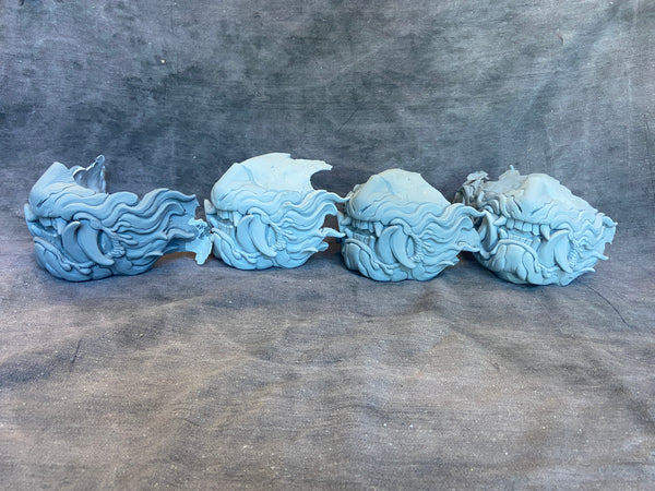 MISCAST DISCOUNTED SNARL BLANK MASKS