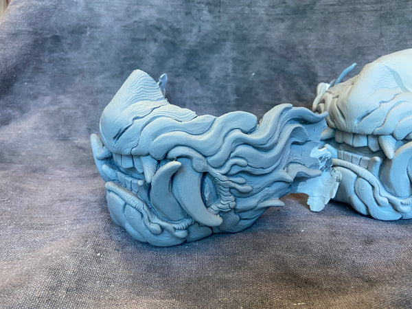 MISCAST DISCOUNTED SNARL BLANK MASKS