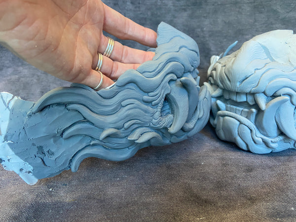 MISCAST DISCOUNTED SNARL BLANK MASKS