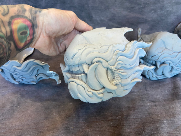 MISCAST DISCOUNTED SNARL BLANK MASKS