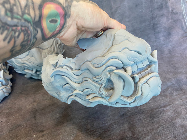 MISCAST DISCOUNTED SNARL BLANK MASKS