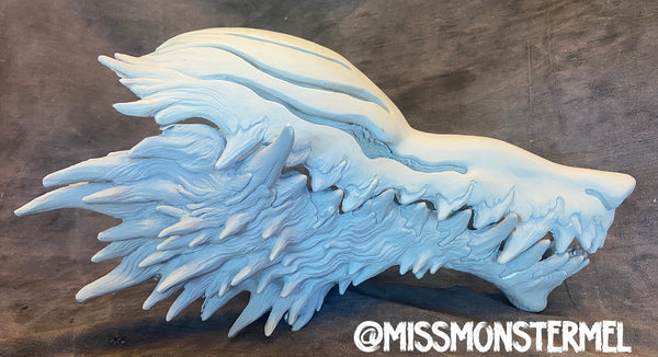 PATREON-FLUXWOLF BLANK MASK KIT PREORDER- !!!THE LONG WAIT!!!