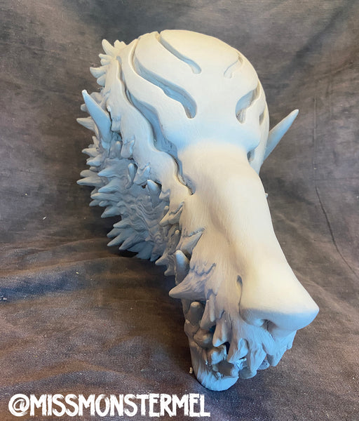 PATREON-FLUXWOLF BLANK MASK KIT PREORDER **8-12 WEEK PRODUCTION TIME**