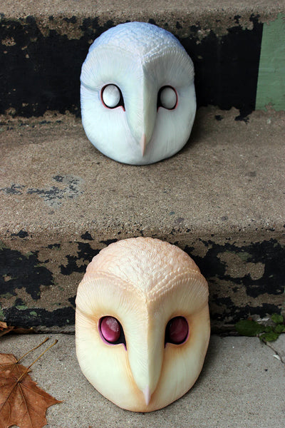 BLANK OWL MASK READY TO SHIP