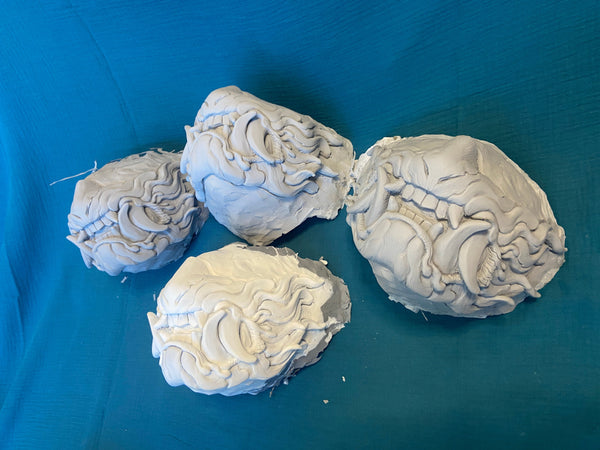 MISCAST DISCOUNTED SNARL BLANK MASKS