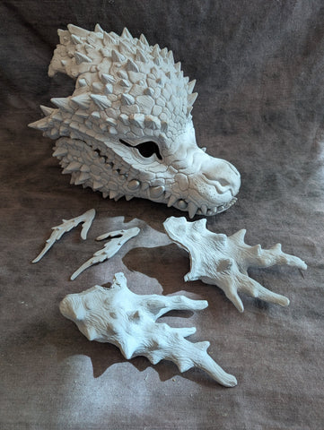 KOBOLD BLANK MASK KIT ** 1-3 MONTH PRODUCTION TIME** PATREON