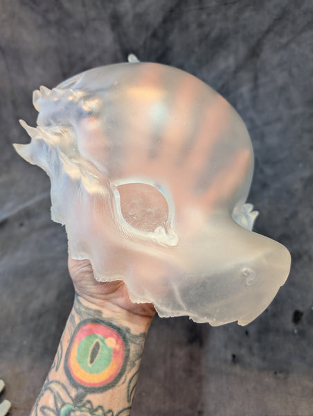 SHARK PIRATE BLANK MASK KIT- TRANSLUCENT HEAD *** PREORDER** SHIPS APRIL/MAY