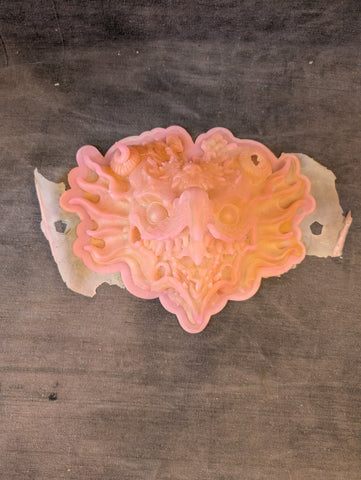 MEDIEVAL MONSTER WALL PLAQUE TRANSLUCENT