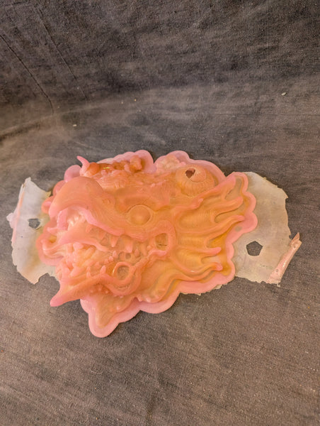 MEDIEVAL MONSTER WALL PLAQUE TRANSLUCENT