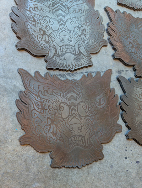 SENTINEL COLD CAST METAL WALL PLAQUE