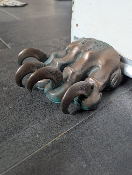 MONSTER PAW COLD CAST METAL DOOR STOPPER
