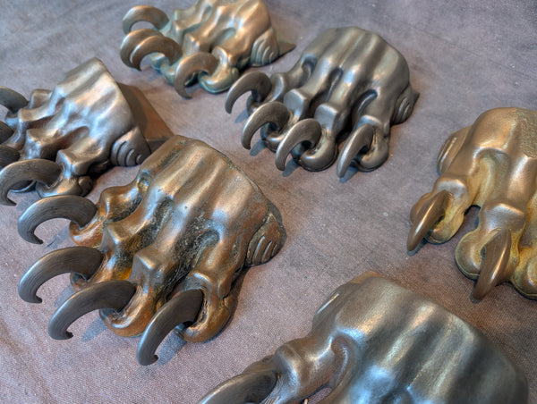 MONSTER PAW COLD CAST METAL DOOR STOPPER