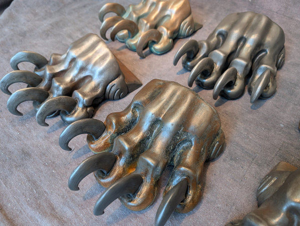 MONSTER PAW COLD CAST METAL DOOR STOPPER