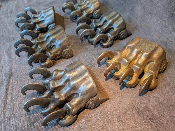 MONSTER PAW COLD CAST METAL DOOR STOPPER