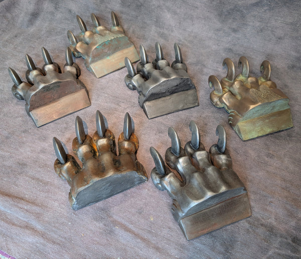 MONSTER PAW COLD CAST METAL DOOR STOPPER