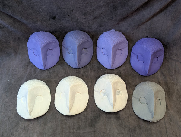 BLANK OWL MASK READY TO SHIP