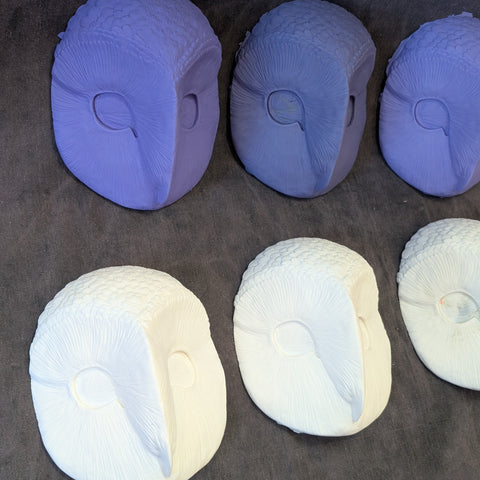 BLANK OWL MASK READY TO SHIP