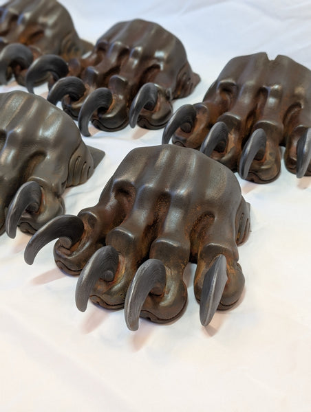 MONSTER PAW COLD CAST METAL DOOR STOPPER