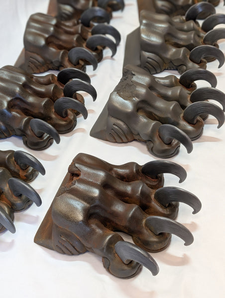 MONSTER PAW COLD CAST METAL DOOR STOPPER