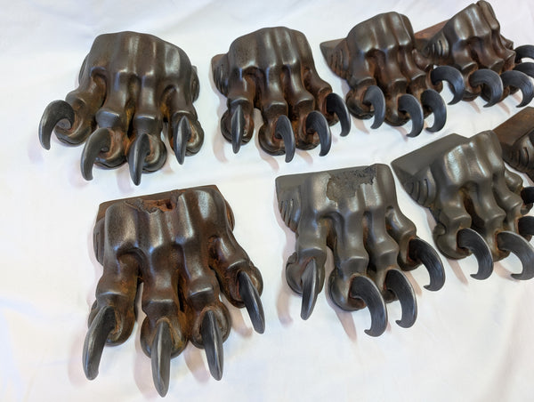 MONSTER PAW COLD CAST METAL DOOR STOPPER