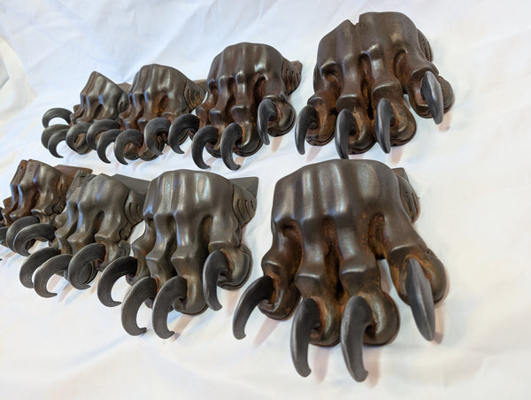 MONSTER PAW COLD CAST METAL DOOR STOPPER