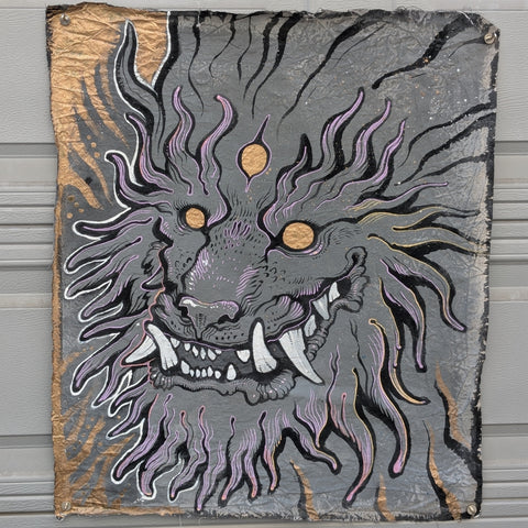 GIANT MONSTER PAINTINGS ON CANVAS