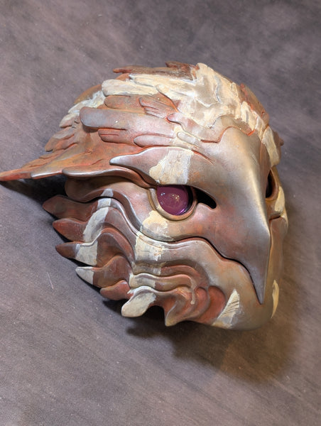 CELESTIAL OWL BLANK MASK- READY TO SHIP