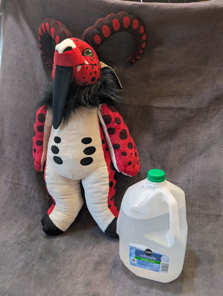 HUGE KRAMPUS PLUSH MADE BY BARKSBOG!