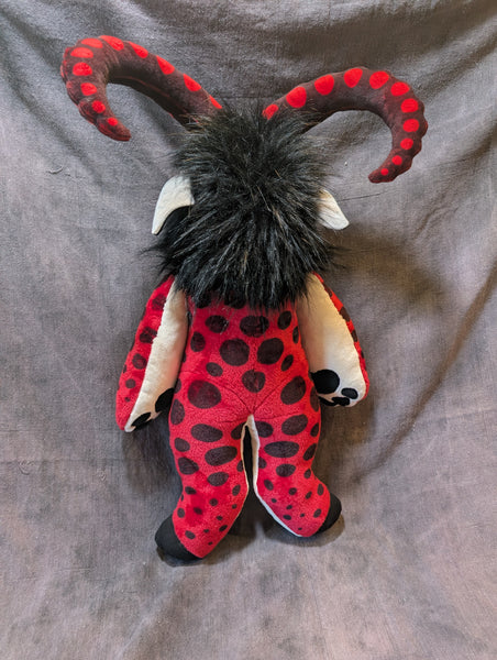 HUGE KRAMPUS PLUSH MADE BY BARKSBOG!