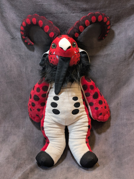 HUGE KRAMPUS PLUSH MADE BY BARKSBOG!