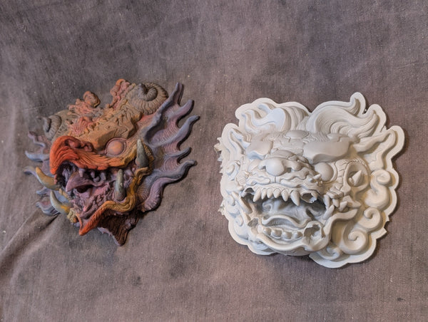 HALF PAINTED SHRIEKER/ HOWLER BLANK CAST