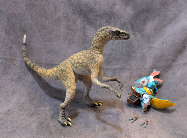 HIKIGANE CREATURES VELOCIRAPTOR / MOKOBUNS KASS DOLL