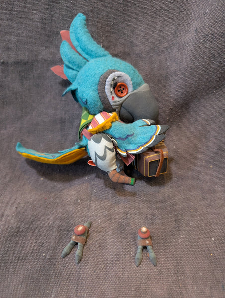 HIKIGANE CREATURES VELOCIRAPTOR / MOKOBUNS KASS DOLL