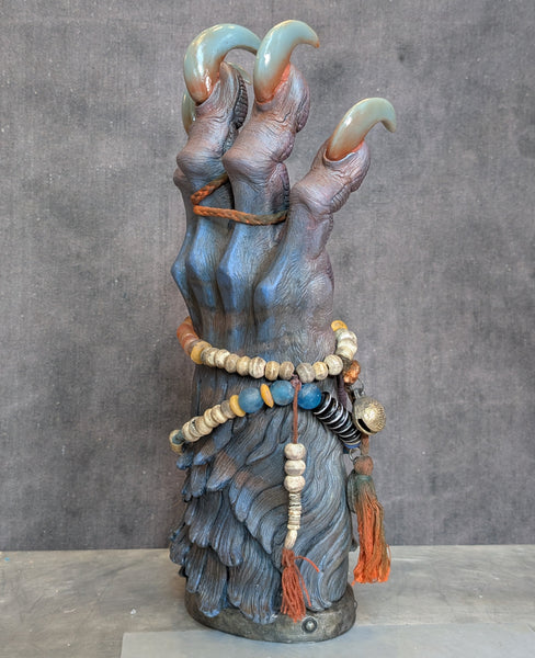 MONSTER LUCK PAW SCULPTURE PROP (STRIPED)