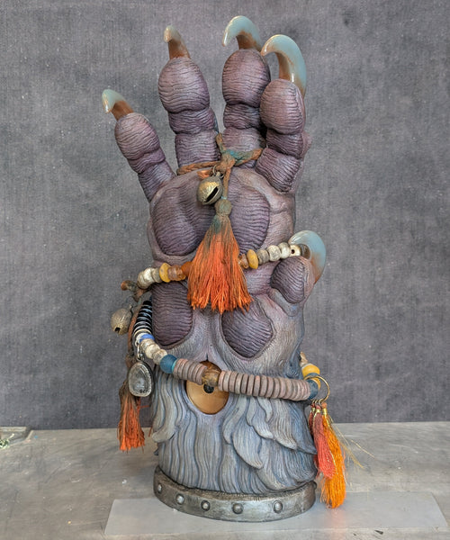 MONSTER LUCK PAW SCULPTURE PROP (STRIPED)