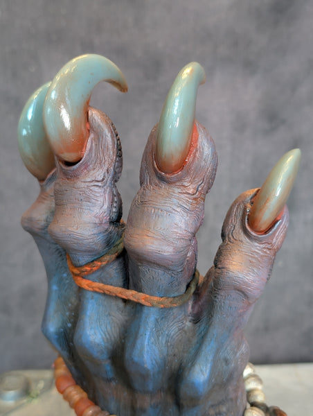 MONSTER LUCK PAW SCULPTURE PROP (STRIPED)